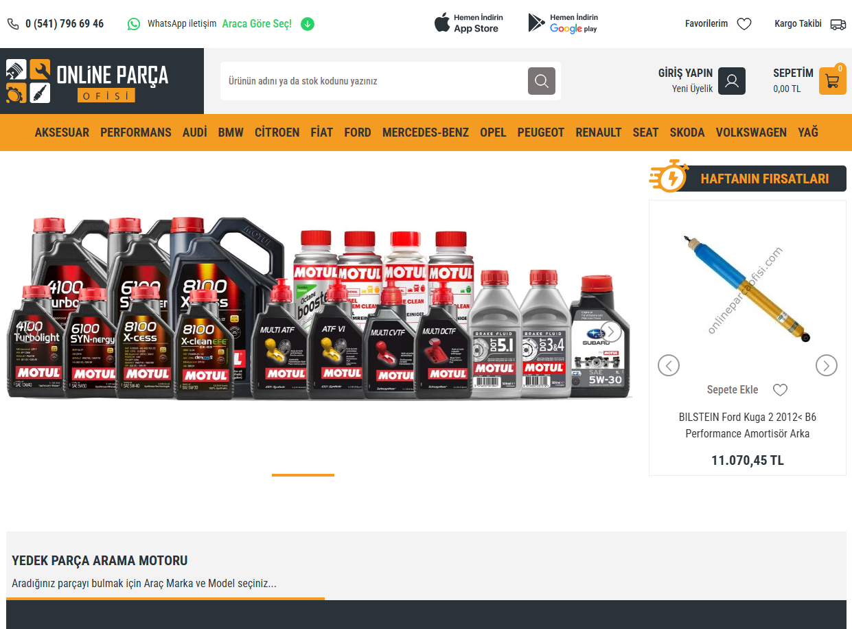 Yedek parça alışverişi yaparken nelere dikkat edilmeli? Aracınıza uygun, orijinal ve muadil oto yedek parçaları Online Parça Ofisi ile güvenle satın alın. Hızlı kargo, uzman destek!