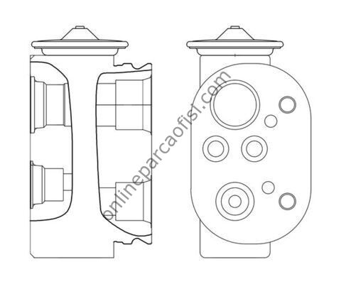 BEHR BHR AVE 4 000S | BMW F20-F21-F30-F31-F34-F32-F33-F36 KLIMA VALFI