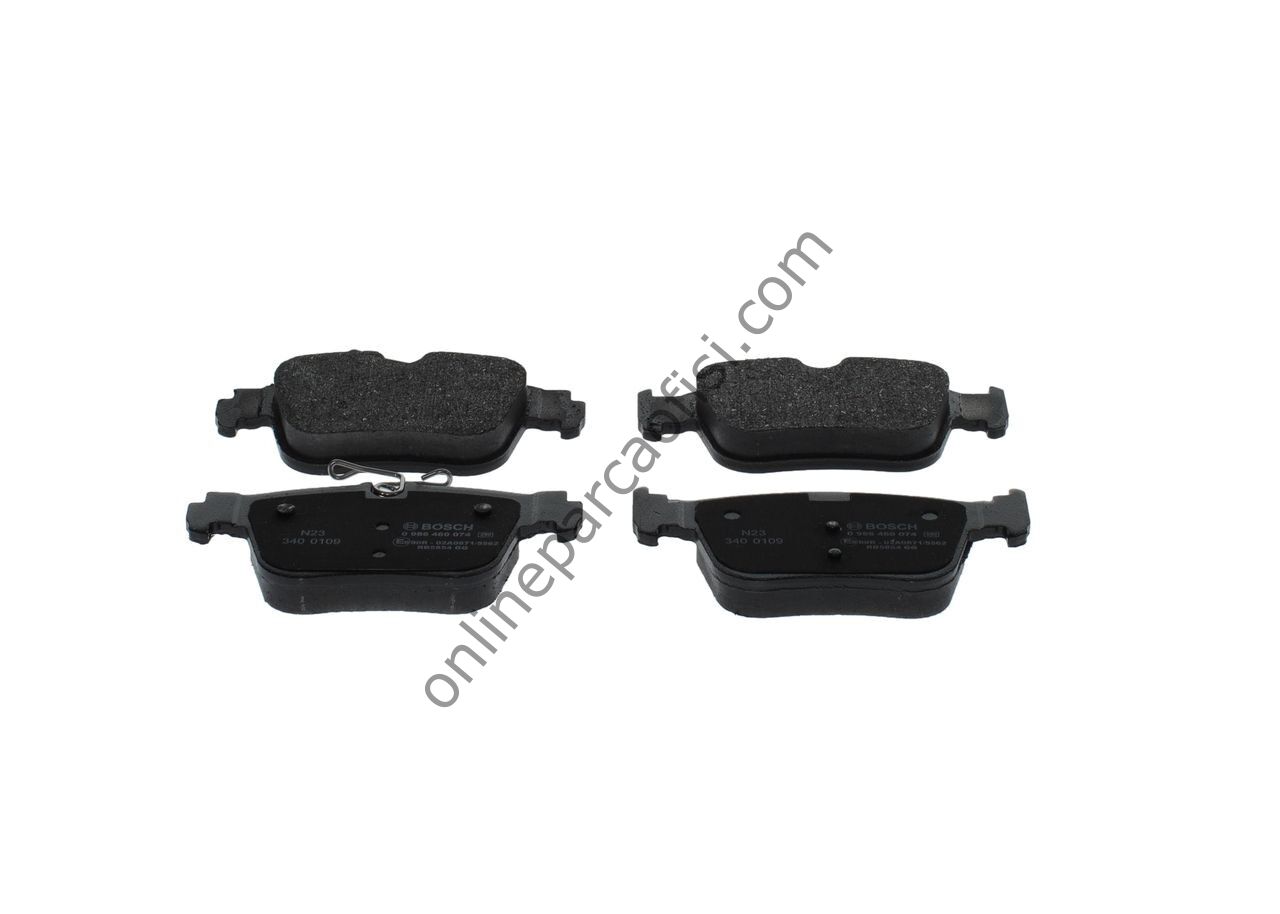BOSCH BCH 0986460074 | FORD GOLF8-A3-LEON-OCTAVIA-CONNECT FREN BALATASI ARKA