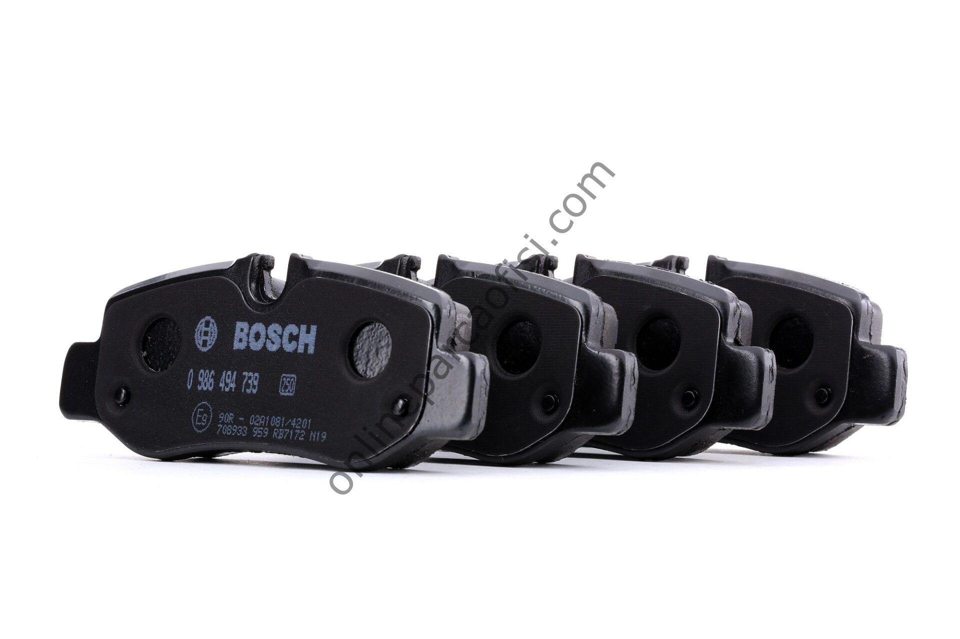 BOSCH BCH 0986494739 | MERCEDES W447 FREN BALATASI ARKA