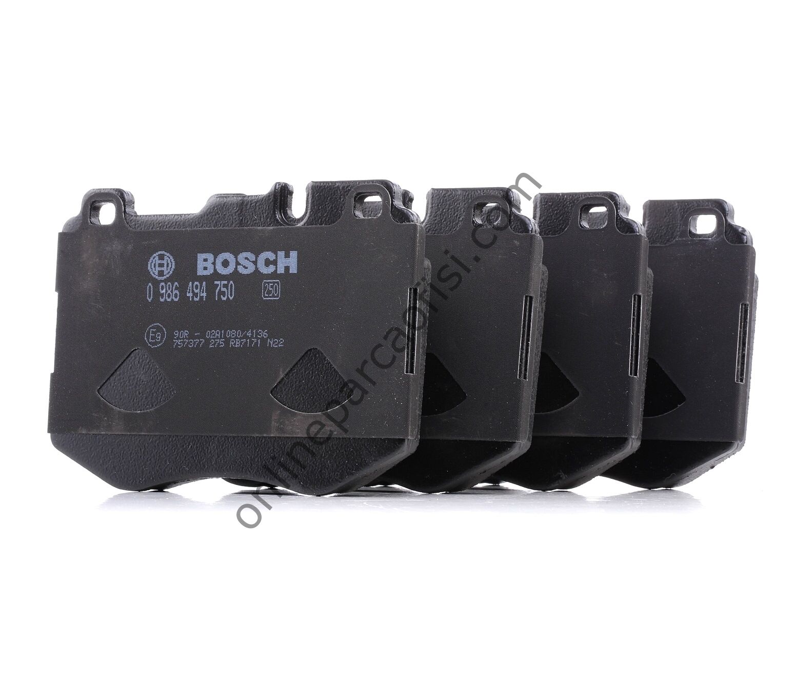 BOSCH BCH 0986494750 | MERCEDES W253 FREN BALATASI ÖN