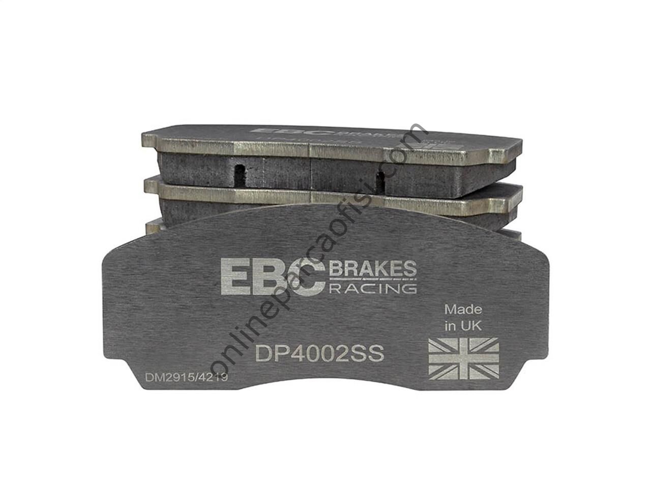 EBC BMW S1000RR (2010–2018)Stainless Steel Plate Yellowstuff Street and Track Brake Pads BBK005 DP4002/2SS