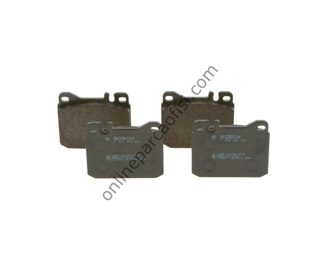 BOSCH BCH 0986463921 | MERCEDES W123 FREN BALATASI ÖN