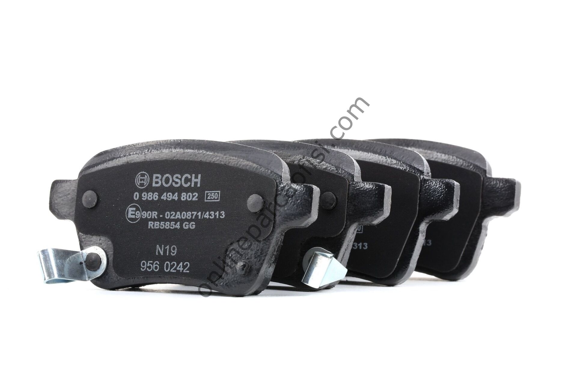 BOSCH BCH 0986494802 | FIAT EGEA-500L/OPEL ADAM FREN BALATASI ARKA