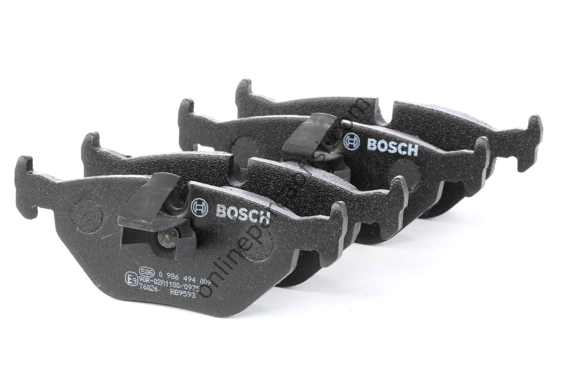BOSCH BCH 0986494009 | BMW E39 FREN BALATASI ARKA