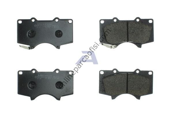 AISIN AIS BPTO-1017 | JAPON HILUX (GUN135,125,126) 15- : (KUN26) 3.0 D4D 09-15 LAND CRUISER PRADO (J12) 03-09 (J15) 09-17 PAJERO (V9) 07- FREN BALATASI ÖN