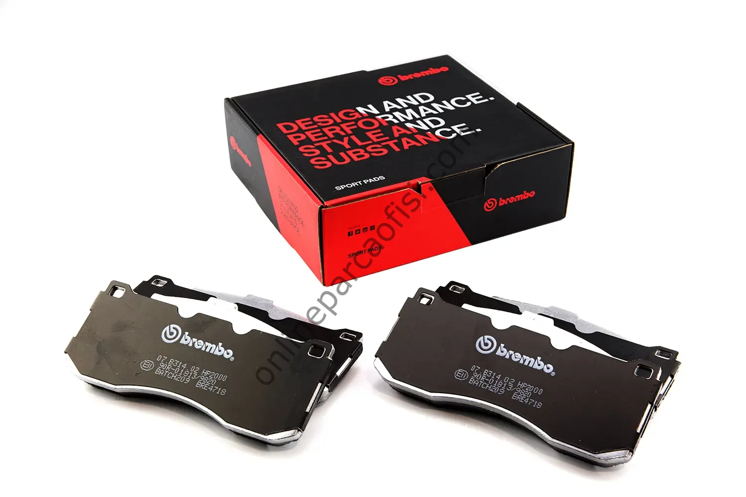 BREMBO High Performance BMW E81/E87 116i,118i,120i,116d,118d,120d E90 316i,318i,320i,325i, 318d,320d,325d Ön Fren Balatası