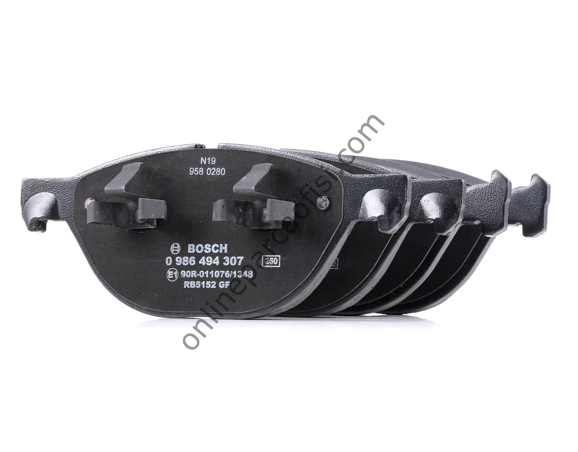 BOSCH BCH 0986494307 | BMW X5 E70-X5 F15-X6 E71-X6 E72-X6 F16 FREN BALATASI ÖN