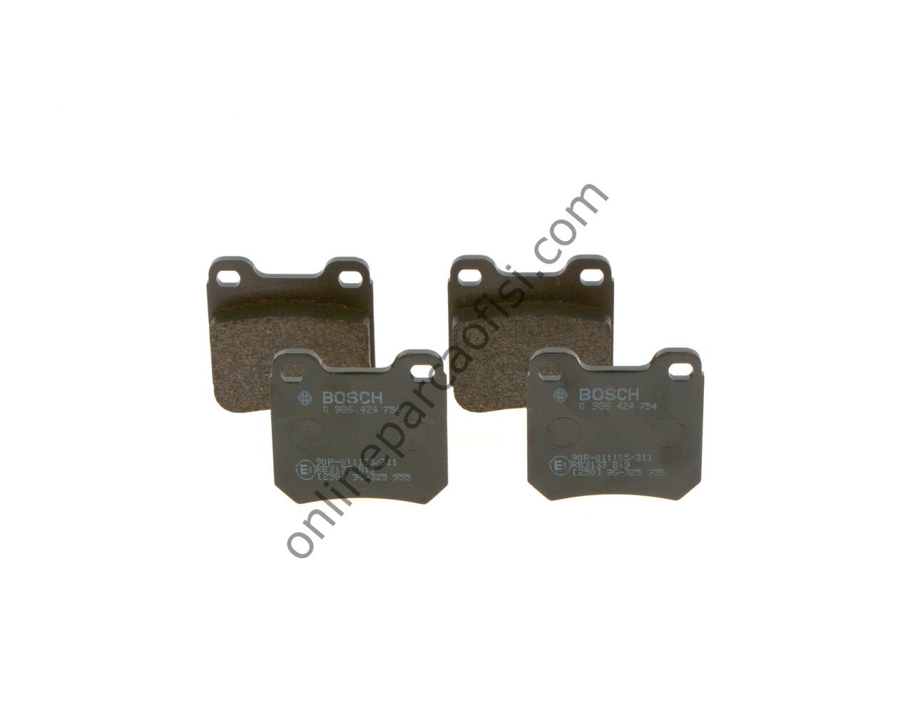 BOSCH BCH 0986424754 | OPEL VECTRA B OMEGA FREN BALATASI ARKA