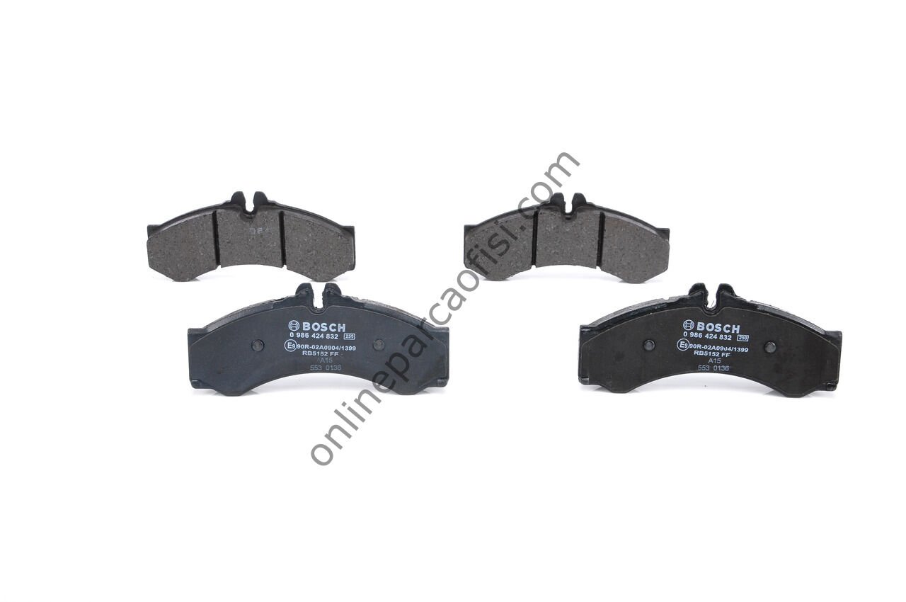 BOSCH BCH 0986424832 | MERCEDES SPRT.408,410,412D-408,411,413,416.CDI-VW.LT.28,46 FREN BALATASI ÖN