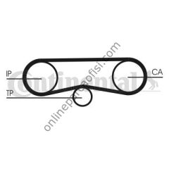 CONTITECH CT 1018 | VW PASSAT-A4-A6 POMPA KAYISI