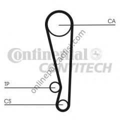 CONTITECH CT 1024K1 | KORE PRIDE-SEPHIA-323 TRIGER SETI