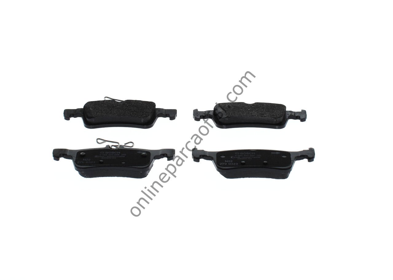 BOSCH 0986424866 | FORD FIESTA FREN BALATASI ARKA