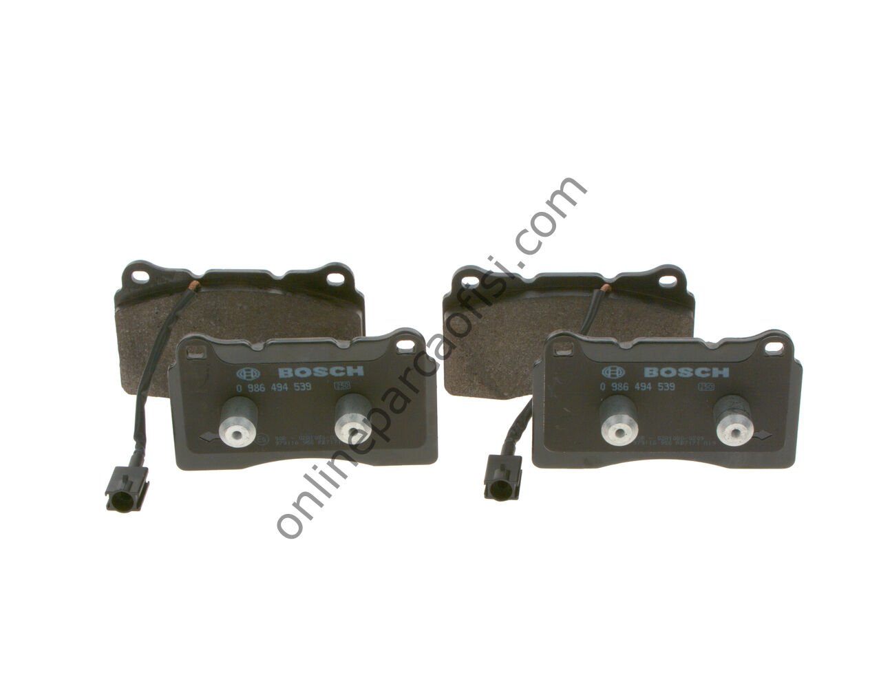 BOSCH 0986494539 | FIAT GIULIETTA FREN BALATASI ÖN