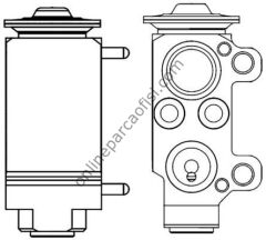 BEHR AVE 56 000P | BMW E81-82-87-88-90-91-92-93-X1 E84-X3 F25 KLIMA VALFI