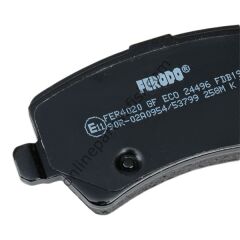 FERODO FDB1918 | FORD MONDEO/LAND ROVER/S60/GALAXY/KUGA/S-MAX FREN BALATASI ARKA