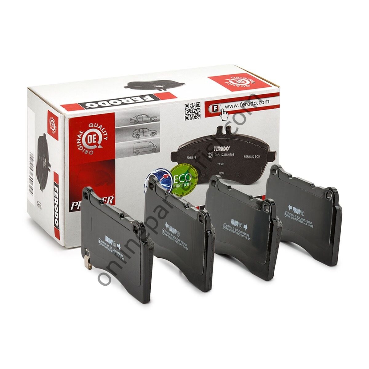 FERODO FDB1968 | OPEL ASTRA J INSIGNIA A / TESLA (MODEL S (5YJS) FREN BALATASI ÖN