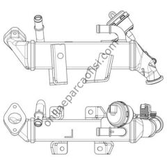 BEHR CE 19 000P | RENAULT MASTER III/TRAFIC II EGR SOGUTUCU