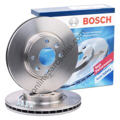 BOSCH 0986479A86 | RENAULT CLIO IV/LOGAN II -MCV/SANDERO II/SMART-FORFOUR FREN DISKI ÖN