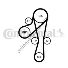 CONTITECH CT 1041K2PRO | BMW FREELANDER I ROVER 25I-45I TRIGER SETI