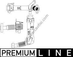 BEHR BHR CE 21 000P | BMW E46-87-90-91-92-93-60-61-65-66-X3 E83-X3 E83 LCI EGZOS RADYATÖRÜ