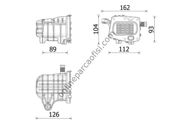 BEHR CE 41 000P | PSA MONDEO 308 3008 508 5008 EGR SOGUTUCUSU