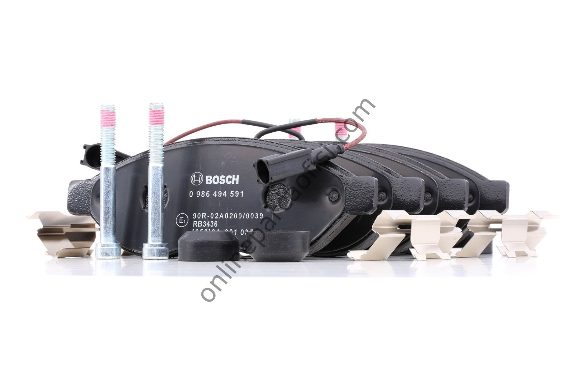 BOSCH 0986494591 | PSA DUCATO III / BOXER II JUMPER FREN BALATASI ÖN