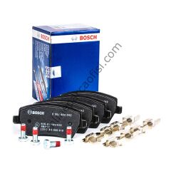 BOSCH 0986494592 | RENAULT CLIO III/MODUS/DUSTER/DOKKER/LODGY/NOTE/MICRA/ACCORD VII FREN BALATASI ÖN
