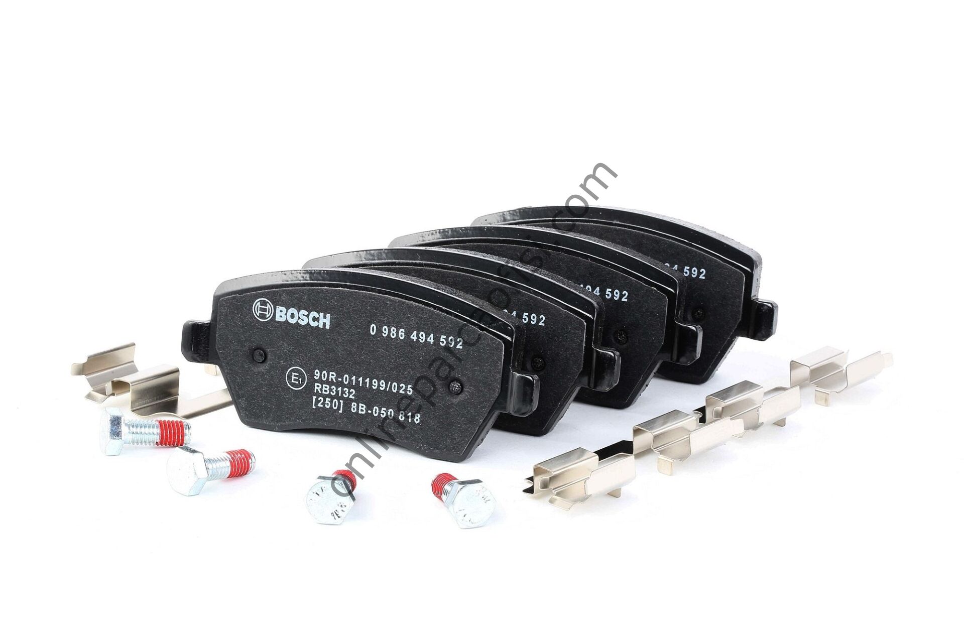 BOSCH 0986494592 | RENAULT CLIO III/MODUS/DUSTER/DOKKER/LODGY/NOTE/MICRA/ACCORD VII FREN BALATASI ÖN