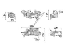 BEHR CE 43 000P | FORD FOCUS/208/301/3008/2008/308/508/PARTNER /RIFTER EGR VALFI VE SOGUTUCU RADYATOR , KOMPLE