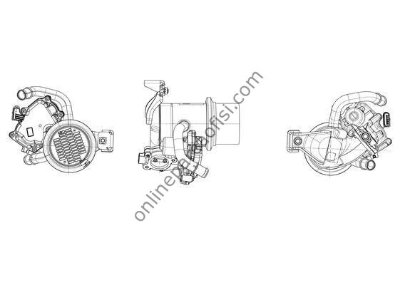 BEHR CE 54 000P | VW CADDY-YETI EGR VALFI
