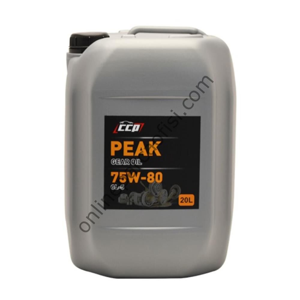 CCP PEAK SAE 75W80 EP DİŞLİ YAĞI 20 LT