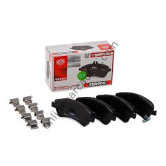 FERODO FDB4047 | JAPON COROLLA (E15) : AURIS 2.0 D4D 07-09 FREN BALATASI ÖN