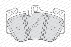 FERODO FDB4056 | VW CAYENNE-TOUAREG FREN BALATASI ÖN