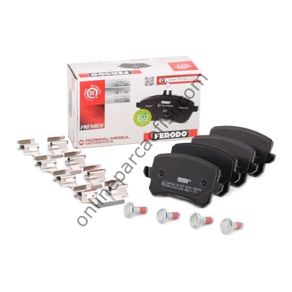 FERODO FDB4058 | VW TIGUAN-PASSAT-CADDY-A6-Q3 FREN BALATASI ARKA