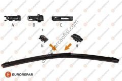 EUROREPAR 1635454280 | OPEL PARTNER TEPEE / 208/308/C3 (B618) ERP CAM SILECEGI SAG 400 mm