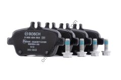 BOSCH 0986494664 | MERCEDES W176-246-117 CLA FREN BALATASI ARKA