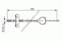 BOSCH 1987477990 | FORD MONDEO EL FREN TELI ÖN