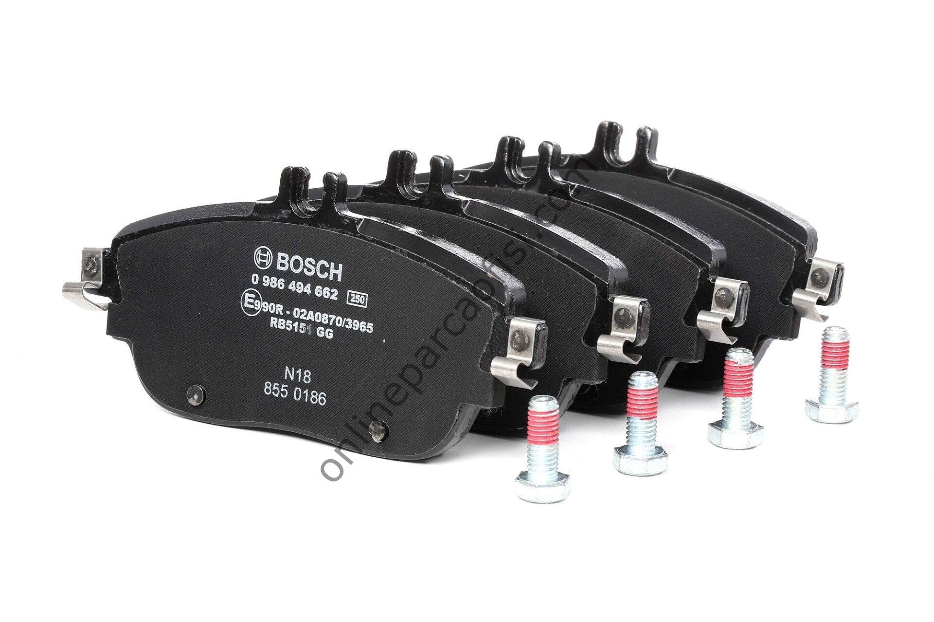 BOSCH 0986494662 | MERCEDES W176-246-156-117 FREN BALATASI ÖN
