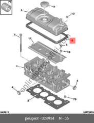 PSA 0249.54 | 106/206/306/307/C2/C3/SAXO SUPAP KAPAK CONTASI