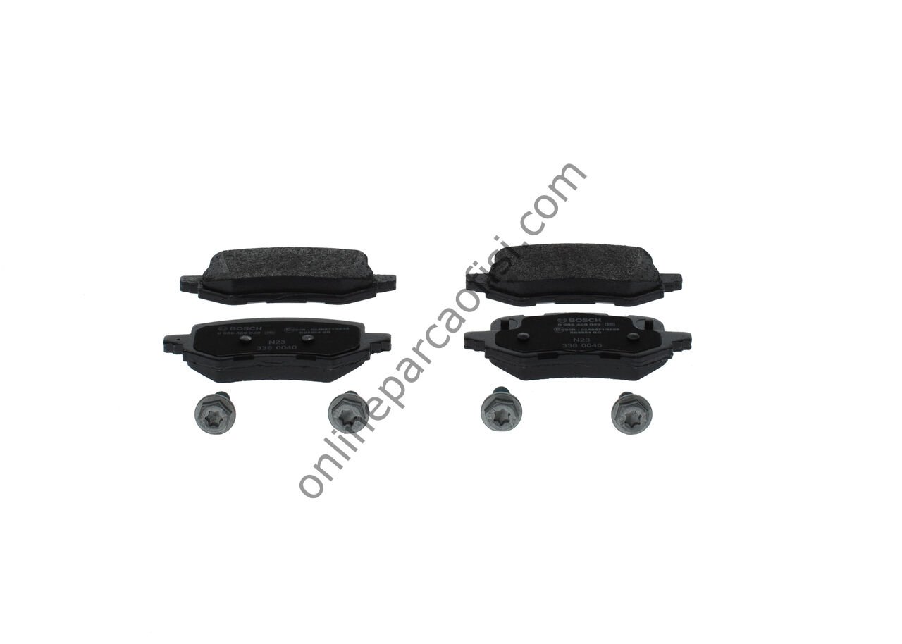 BOSCH 0986460049 | FORD PUMA FREN BALATASI ARKA