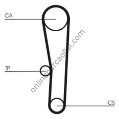 CONTITECH CT 1062 | KORE ACCENT-COLT TRIGER KAYISI