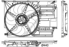BEHR CFF 403 000P | BMW F45-F46-X1 F48-X2 F39 MINI F54-F55-F56-F57 KLIMA FAN MOTORU