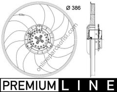 BEHR CFF 399 000P | OPEL CORSA D E FAN MOTORU