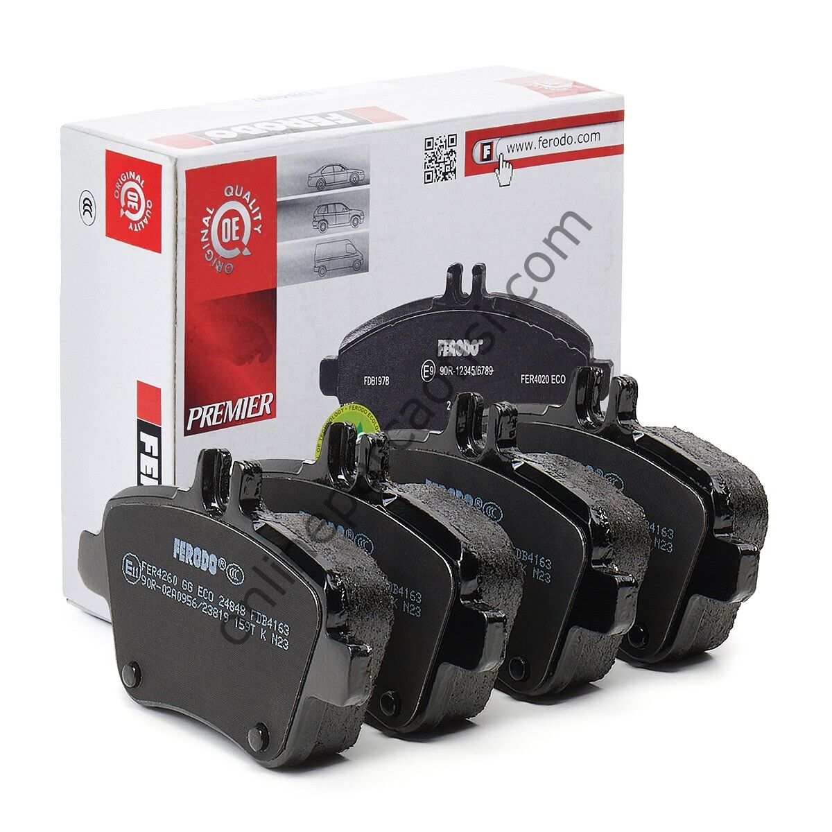 FERODO FDB4163 | MERCEDES W176-246-117 FREN BALATASI ARKA