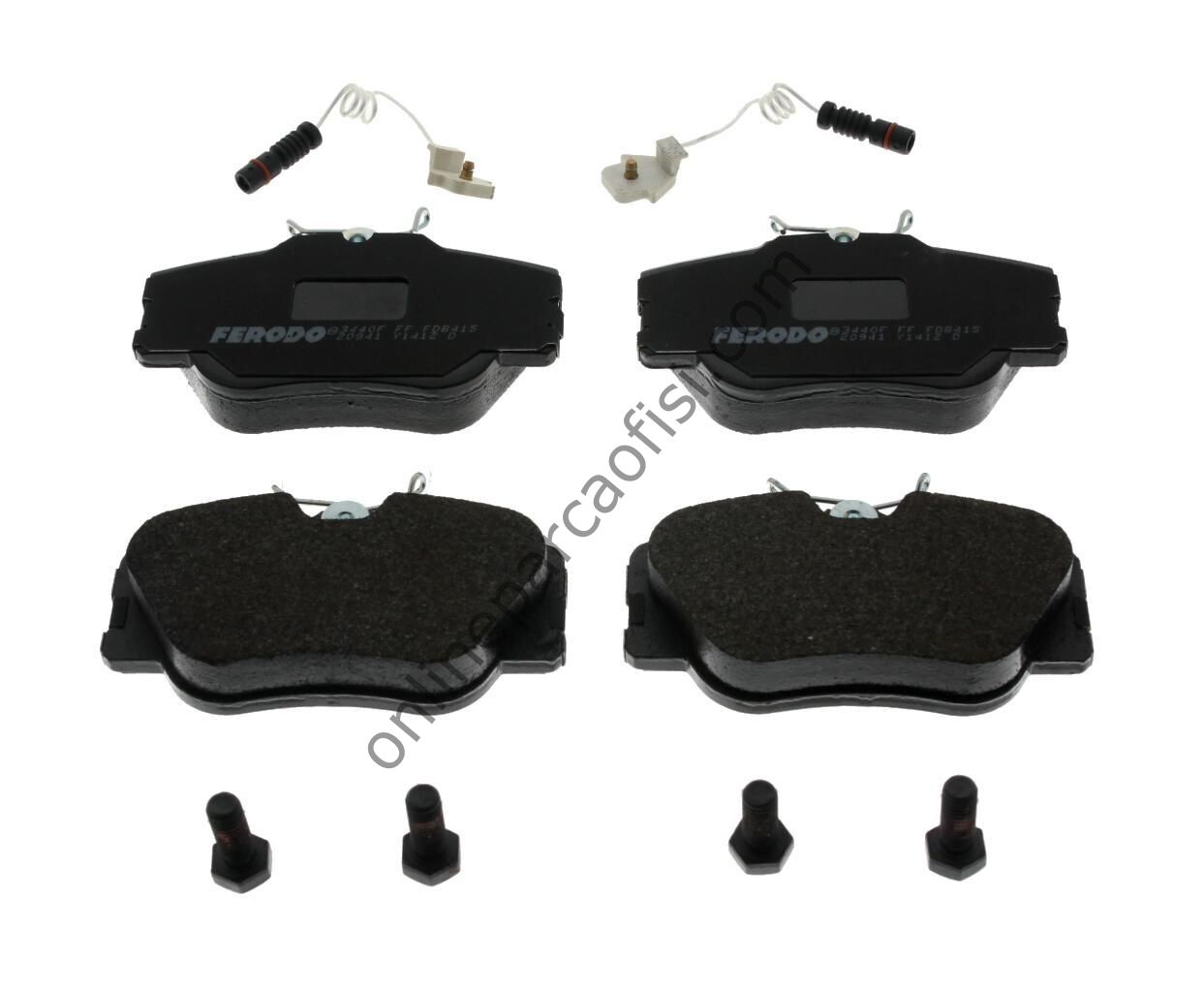 FERODO FDB415 | MERCEDES W124 FREN BALATASI ÖN