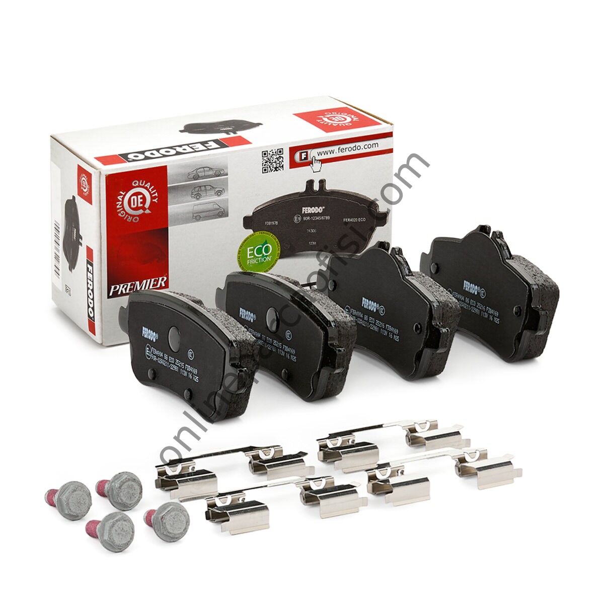 FERODO FDB4169 | MERCEDES W166-176-117-SLK172 FREN BALATASI ARKA