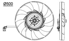 BEHR CFF 475 000P | BMW LAND ROVER RANGE DISCOVER SPORT KLIMA FANI