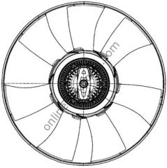 BEHR CFF 500 000P | VW CRAFTER FAN TERMIGI