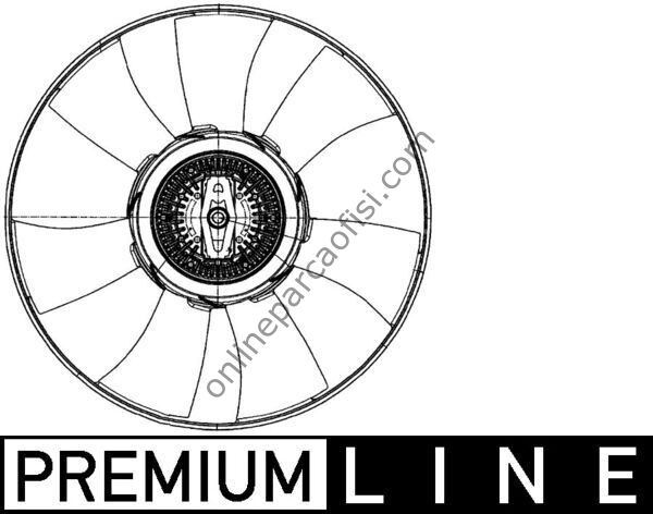 BEHR CFF 500 000P | VW CRAFTER FAN TERMIGI